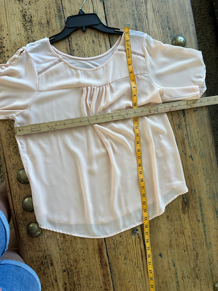 Soho Peach Blouse