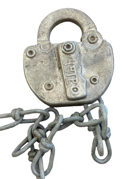 Vintage Adlake AT and SF Railway Padlock 