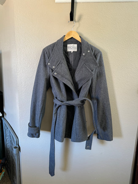 Rachel Roy Wool Blend Gray Coat