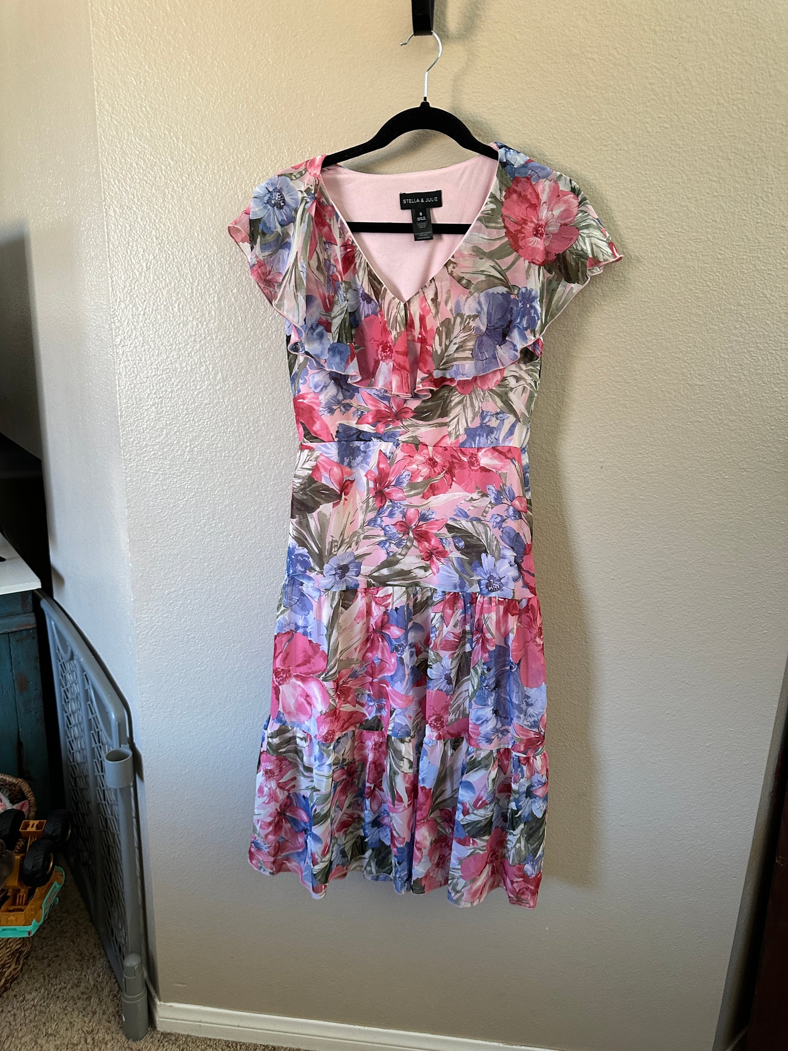 Stella & Julie Floral Dress