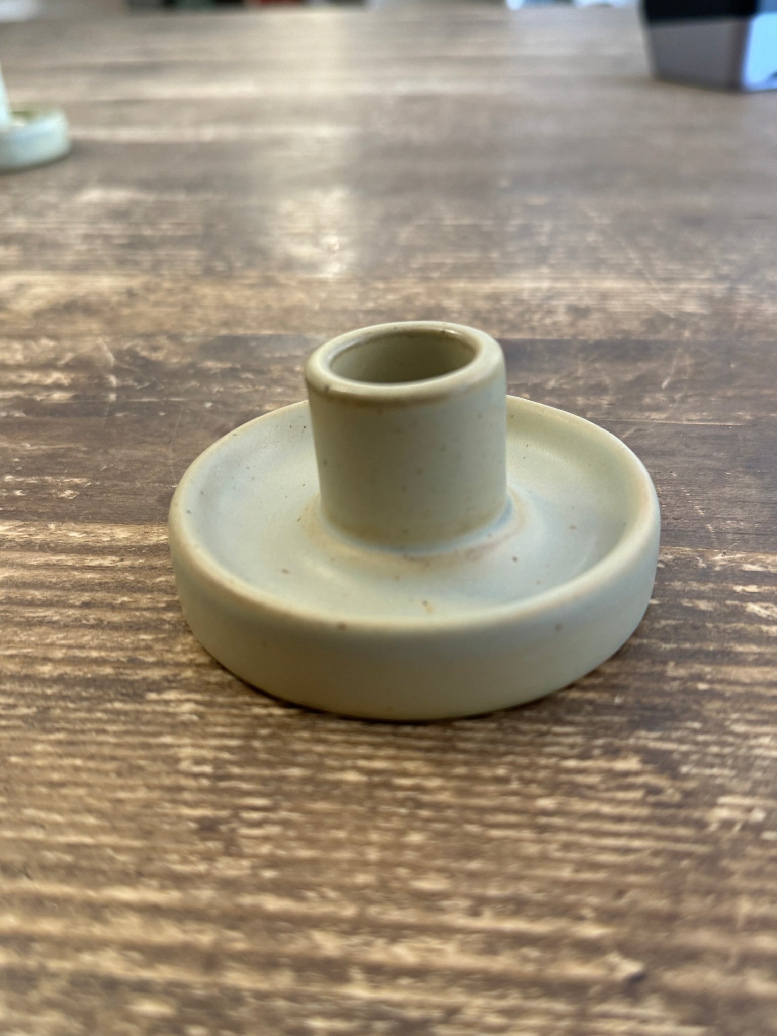 Stoneware Taper Holder