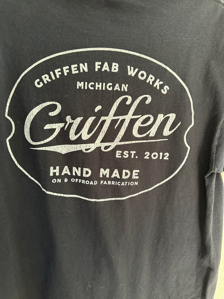 Griffen Black Graphic T-Shirt