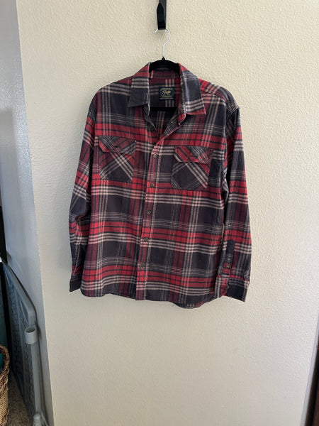 Jachs Mfg. Mens Heritage Black & Red Flannel