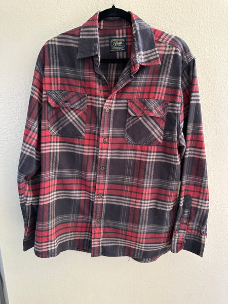 Jachs Mfg. Mens Heritage Black & Red Flannel