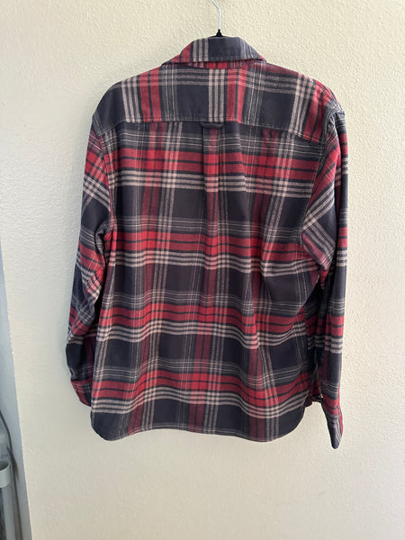 Jachs Mfg. Mens Heritage Black & Red Flannel