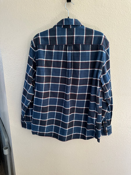 Jachs Mfg. Mens Heritage Blue & White Flannel