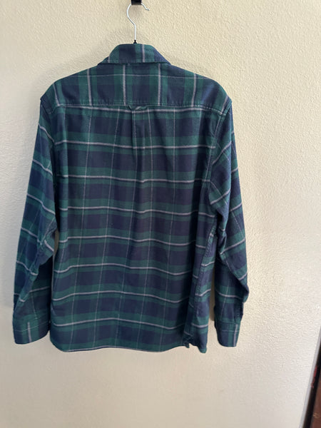 Jachs Mfg. Mens Heritage Blue & Green Flannel