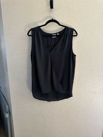 Soho Black Sleeveless Blouse