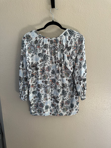 Rose & Thyme Floral Blouse