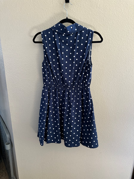 Bailey Blue Polka Dot Blue Dress