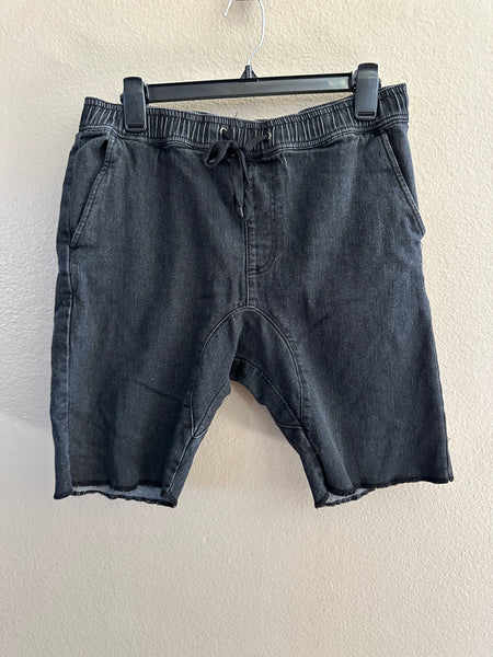 Lira Men's Black Cut Off Shorts