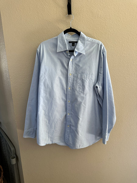 Banana Republic Men's Blue Dress Shirt