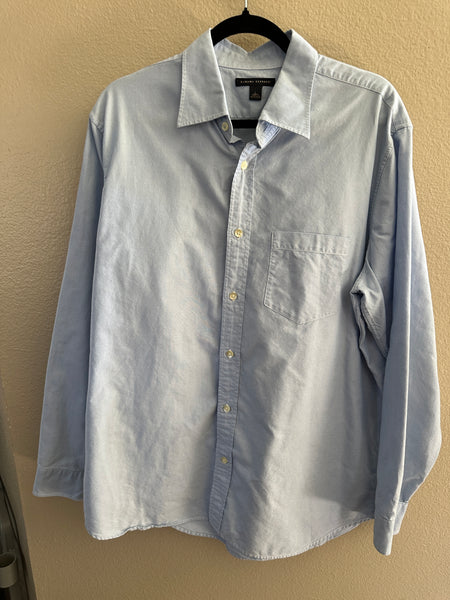 Banana Republic Men's Blue Dress Shirt