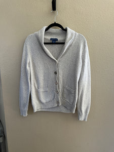 Karen Scott Heather Gray Cardigan