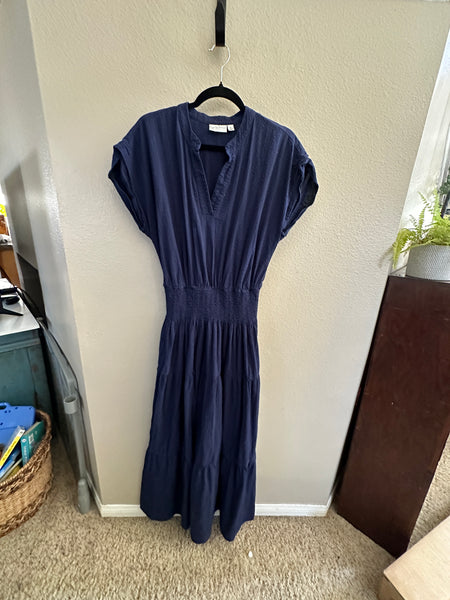 Premier Amour Navy Blue Long Dress