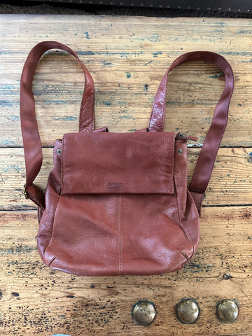 American Leather Co Brown Backpack