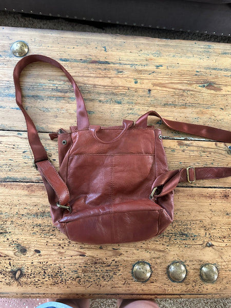 American Leather Co Brown Backpack