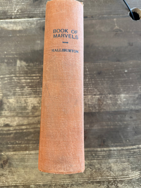 1941 Complete Book of Marvels spine