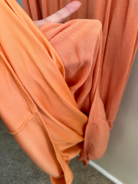 Sincerely Jules Orange Maxi Dress