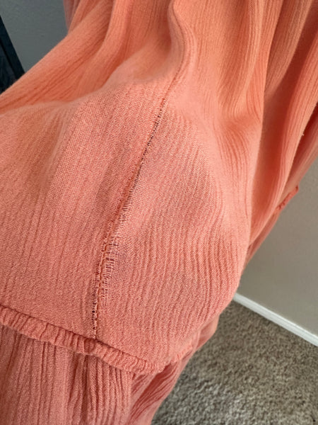 Sincerely Jules Orange Maxi Dress