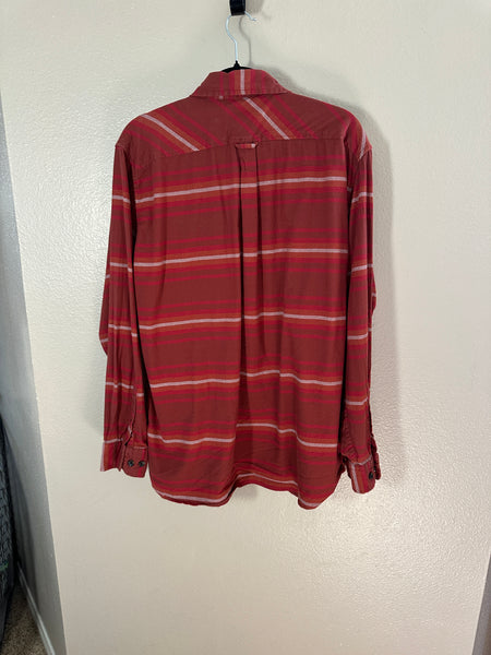 Lands' End Red Flannel