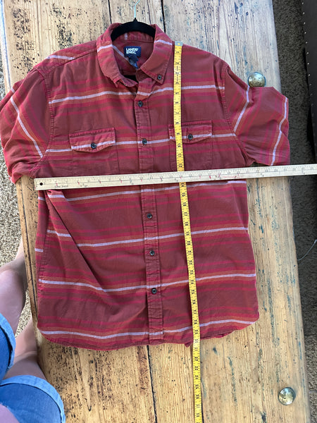 Lands' End Red Flannel