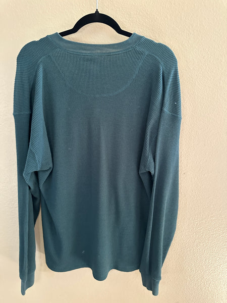 Canyon Guide Men's Thermal Green Shirt