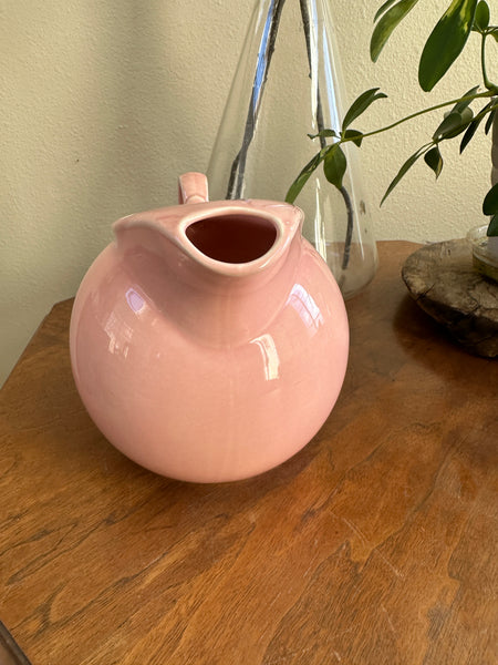 Vintage Pink Pitcher By LuRay Pottery