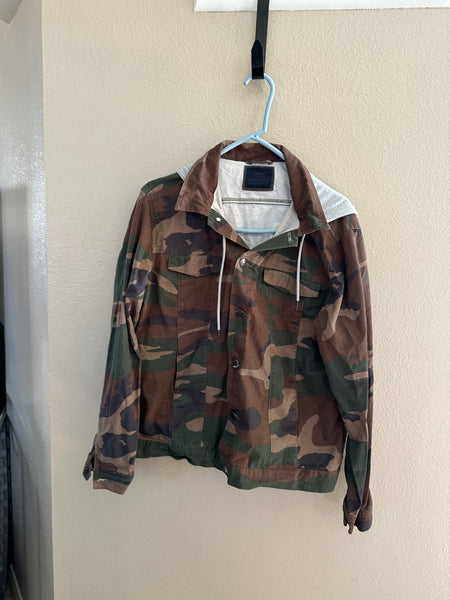 Nomad Men's Camo Jacket with Hood