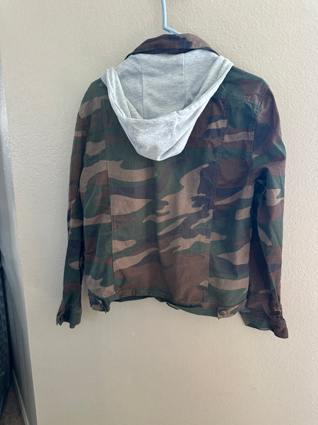 Nomad Men's Camo Jacket with Hood