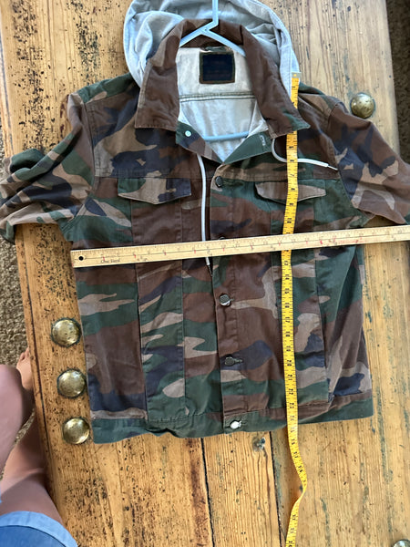 Nomad Men's Camo Jacket with Hood