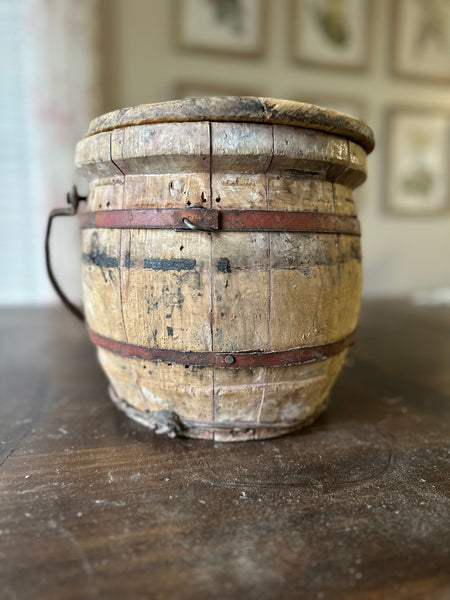 Vintage Rice Box Small