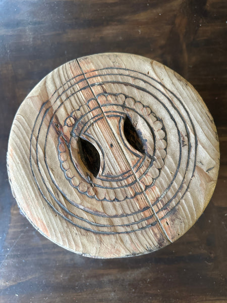 Vintage Rice Box Small top