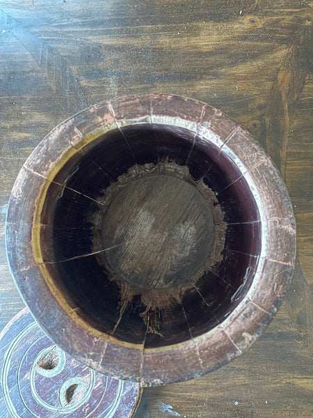 Vintage Rice Box large