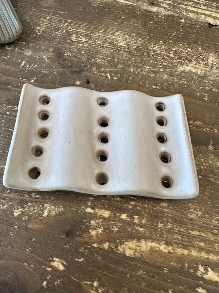 Stoneware Soap Dish