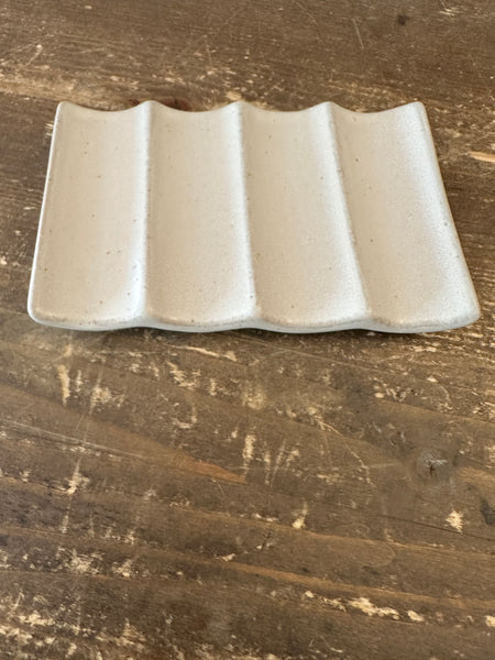 Stoneware Soap Dish