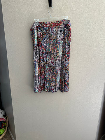 Vintage BocaBay Paisley Skirt