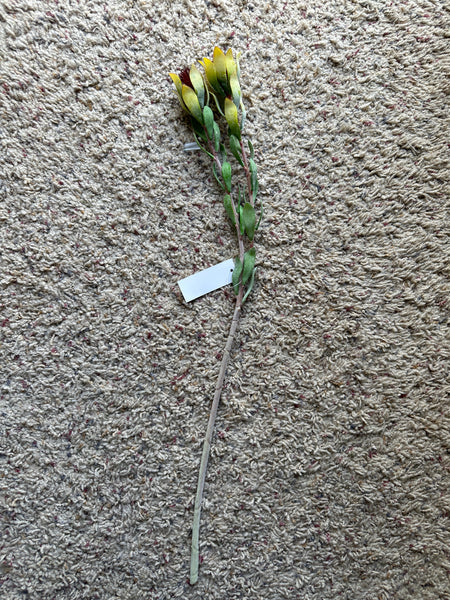 22" Faux Thistle Stem