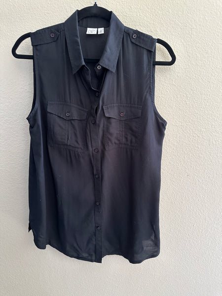 BP Black Sleeveless Blouse