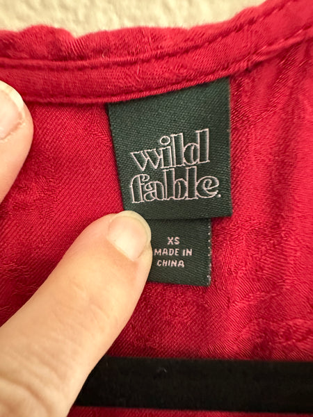 Wild Fable Red Dress