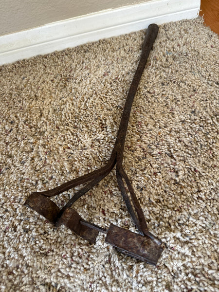 Antique EN Shaped Branding Iron