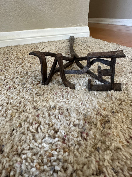 Antique EN Shaped Branding Iron