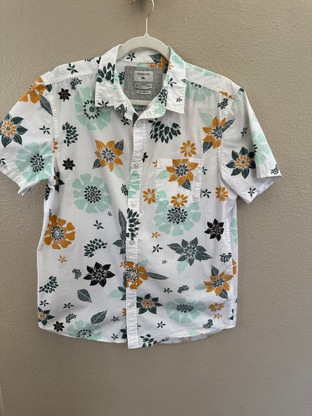 Quiksilver Men's Floral Shirt