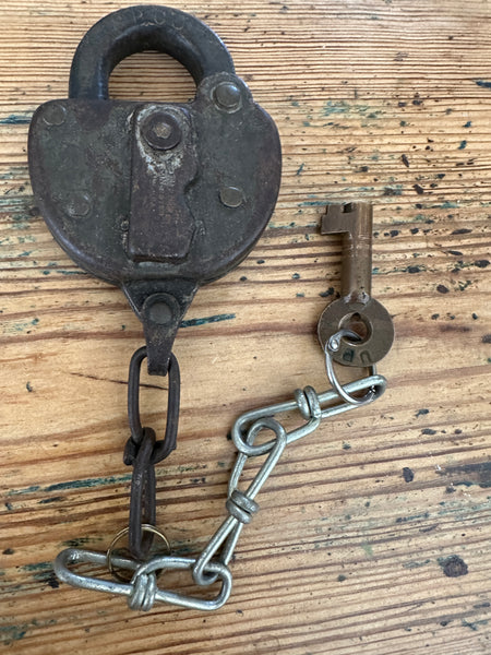 Antique Railroad Padlock