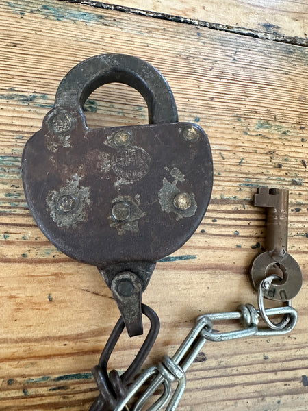 Antique Railroad Padlock