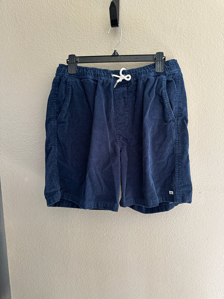 Quiksilver Men's Blue Corduroy Shorts