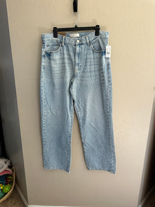 Pacsun Mid Rise Baggy Fit Wide Leg Jeans NWT