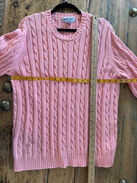 Vintage Cabin Creek Women's Peach Long Sleeve Sweater