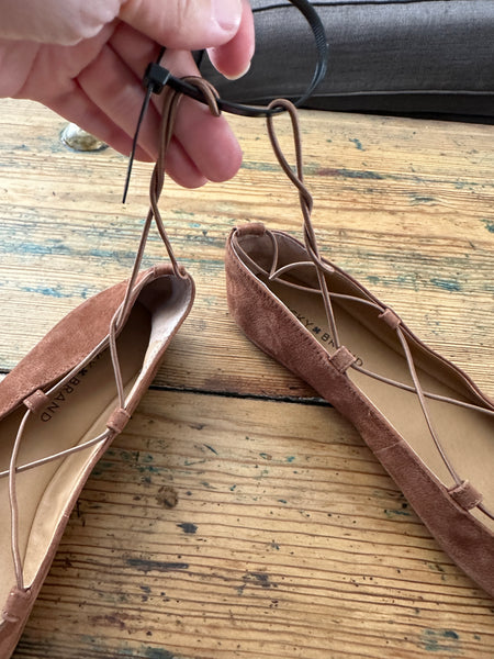 Lucky Brand Ballet Brown Flats