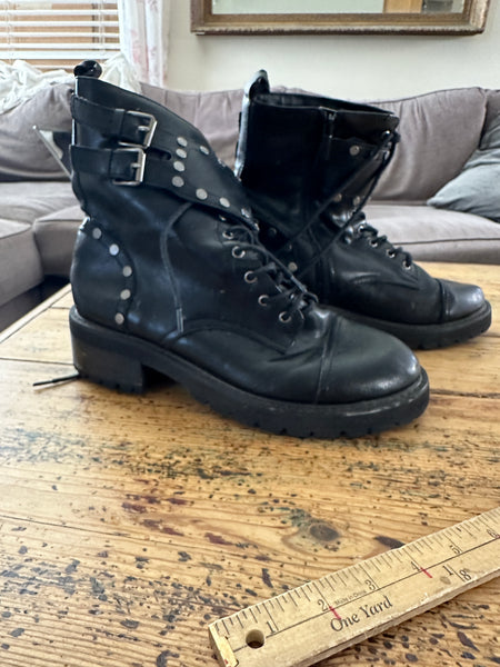 Torrid Black Combat Boots